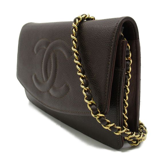 Chanel Chain Wallet Shoulder Crossbody #101634C20B - Picture 3 of 12